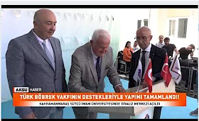Türk Böbrek Vakfı'nın destekleriyle yapımı tamamlandı!