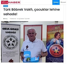 Türk Böbrek Vakfı, çocuklar lehine sahada!